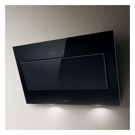 VERTIGO BL/F/90 Cappa a Parete Filtrante  Touch control 3V + I Classe energetica C Portata 690 m3/h 90 cm Vetro Nero PRF0079553B
