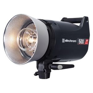 Elinchrom ELC Pro HD 500/500 Flash per Fotocamera Nero