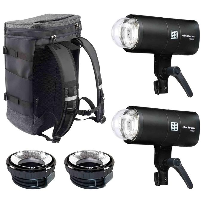 Elinchrom THREE Off Camera Flash DUAL Kit