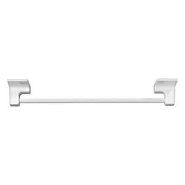 Portasciugamani da parete in plastica bianco 60 cm