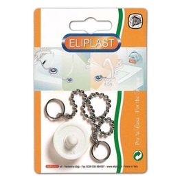 Tappo Lavabi Gomma Bianco Mm 35