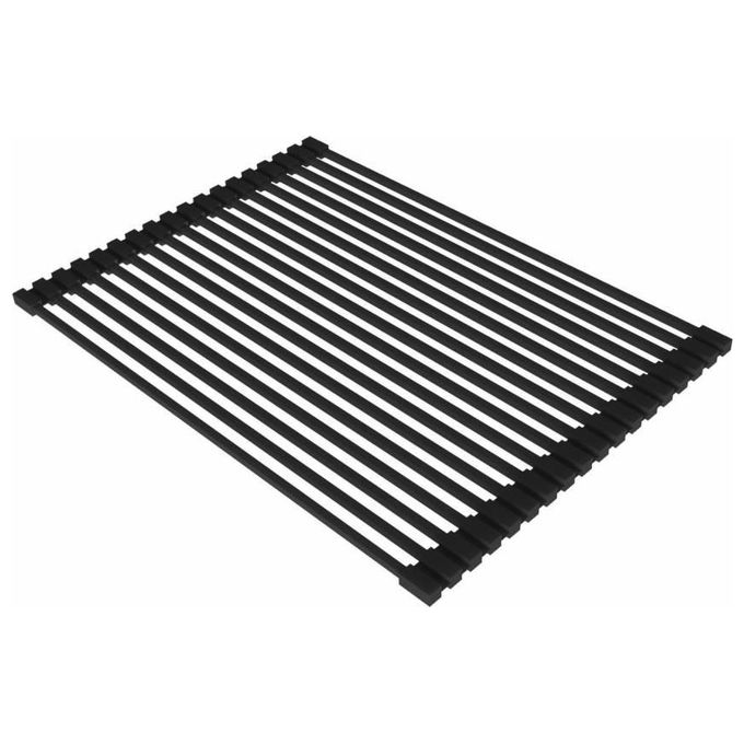 Elleci ARS013BK Rollmat Gocciolatoio per Lavello Cucina in Silicone 440 mm colore Nero