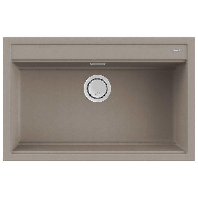 Elleci BEST 130 Best Workstation Lavello 1 vasca cm. 79x51 granitek tortora