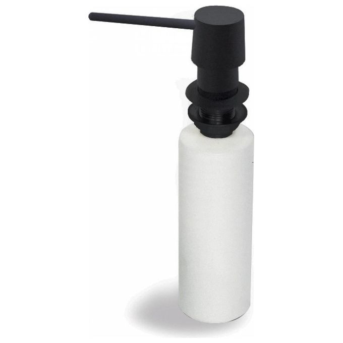 ELLECI ELEMENT DISPENSER SAPONE TONDO NERO