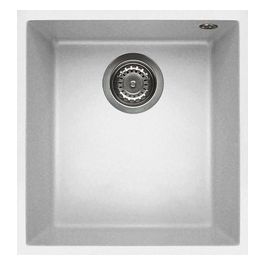 LGQ10068BSO Quadra 100 Lavello granitek 1 vasca 38 cm Bianco titano