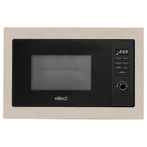 Elleci FGSP28151WS Forno a Microonde con Grill Capacita' 28 Litri Potenza 1100 W 8 Programmi Display LED Avena