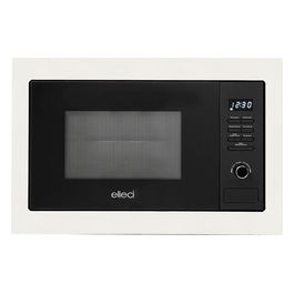 Elleci FGSP28168WS Forno a Microonde con Grill Capacita' 28 Litri Potenza 1100 W 8 Programmi Display LED Bianco