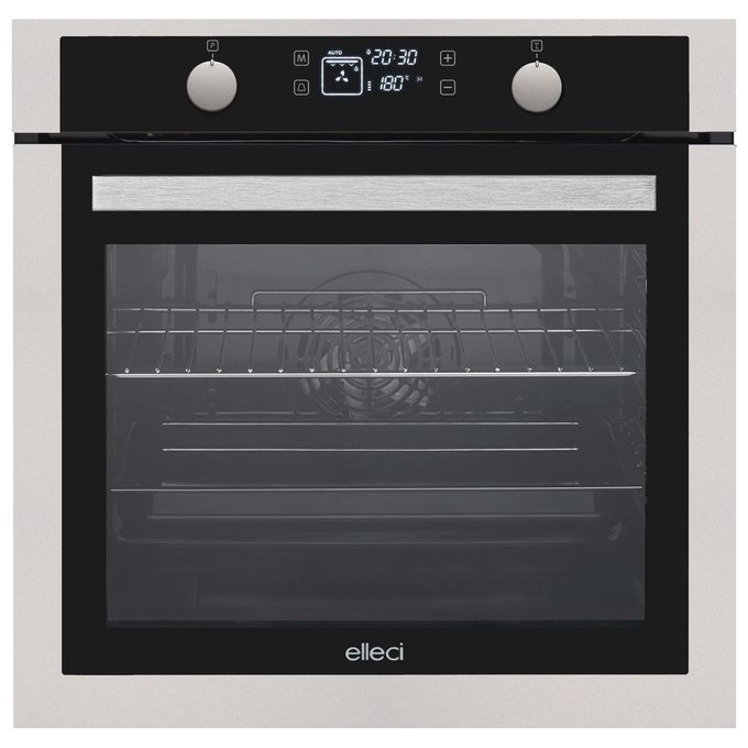 Elleci FMPP60279NS Forno elettrico multifunzione da incasso Capacità 78 Litri Classe energetica A+ 10 Programmi 59.8 cm Alluminio M79