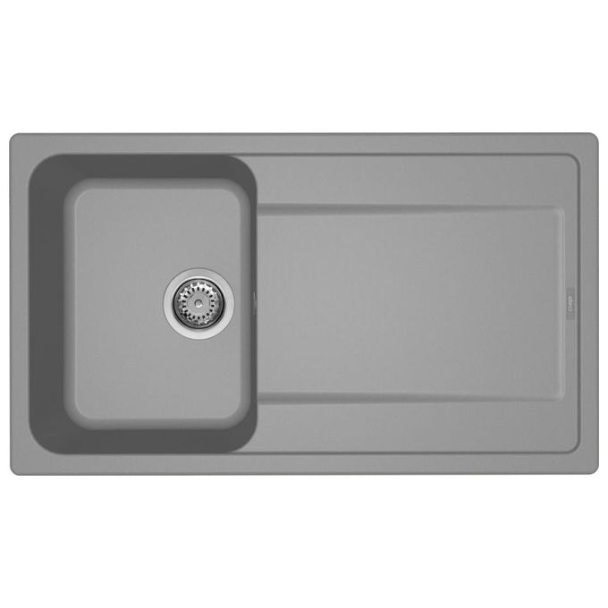 ELLECI LAV. LIFE 400 86x50 1 VASCA CON GOCCIOLATIO CEMENTO 48