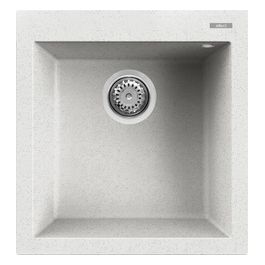 Lav. Quadra 102 47.1x50.1 1 vasca Bianco Pietra 52