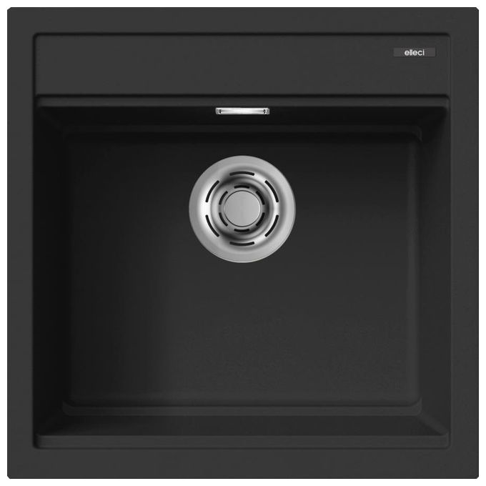 Elleci Lavello Best 104 51x51cm 1 Vasca Black 86