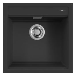 Lavello Best 104 51x51cm 1 Vasca Nero 40