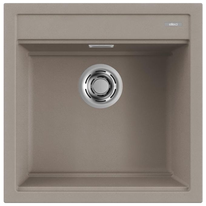 ELLECI LAVELLO BEST 104 51x51 1 VASCA TORTORA 43