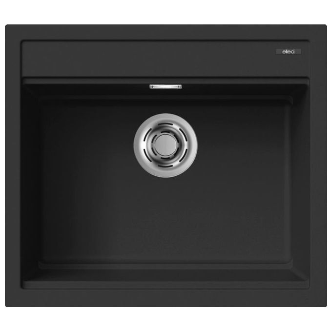 ELLECI LAVELLO BEST 105 57x51 1 VASCA NERO 86