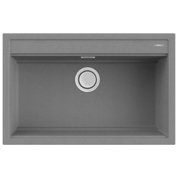 Elleci Lavello Best 130 79x51cm 1 Vasca Titanium 73