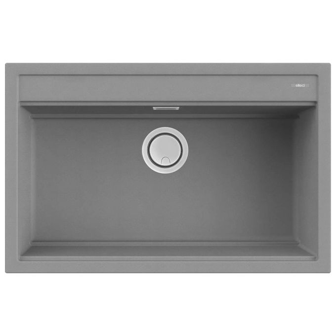 Elleci Lavello Best 130 79x51cm 1 Vasca Cemento 48