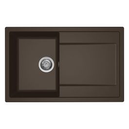Lavello Life 300 79x50cm 1 Vasca con Gocciolatoio Espresso 78