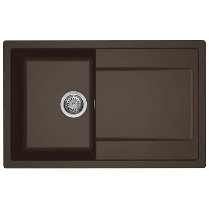 Elleci Lavello Life 300 79x50cm 1 Vasca con Gocciolatoio Espresso 78