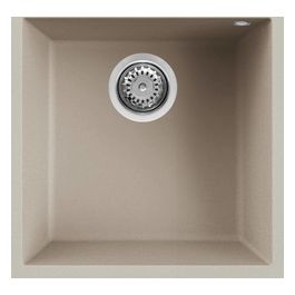 LAVELLO QUADRA 102 45.6x45.6 1 VASCA CHAMPAGNE 95 SOTTOTOP