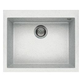 LGQ11052 Quadra 110 Lavello Granitek 61 cm 1 Vasca Bianco