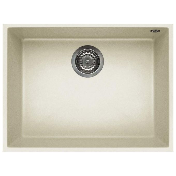 Elleci LGQ11062BSO Quadra 110 Lavello Granitek 1 Vasca 58 cm Bianco antracite