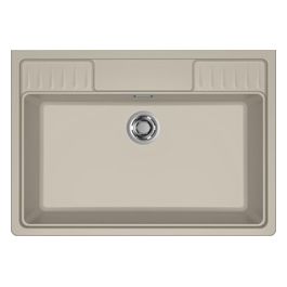 LAVELLO SPAZIO 900 90x63.5 1 VASCA CHAMPAGNE 95