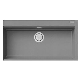 LGB36048 Best 360 Lavello Granitek 1 Vasca 86 cm Grigio cemento