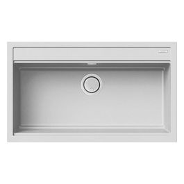 LGB36068 Best 360 Lavello Granitek 1 Vasca 86 cm Bianco