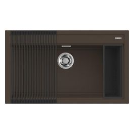 LGB36078K2 BEST 360 BUNDLE Best Workstation Lavello 1 vasca cm. 86x51  accessori granitek - Espresso