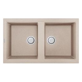 LGB45051 Best 450 Lavello Granitek 2 Vasche 86 cm Avena