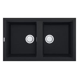 LGB45059 Best 450 Lavello Granitek 2 Vasche 86 cm Antracite