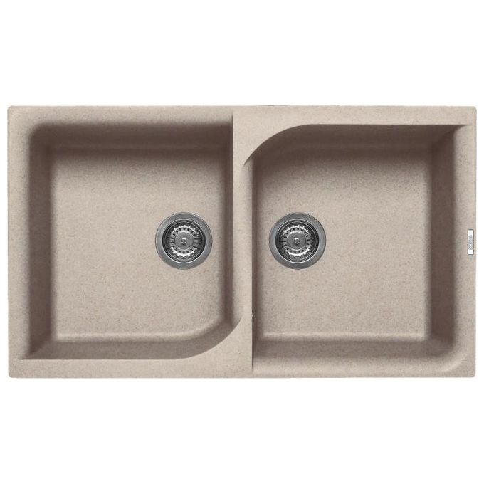 Elleci LGE45051 Ego 450 Lavello Granitek 2 Vasche 86 cm Avena