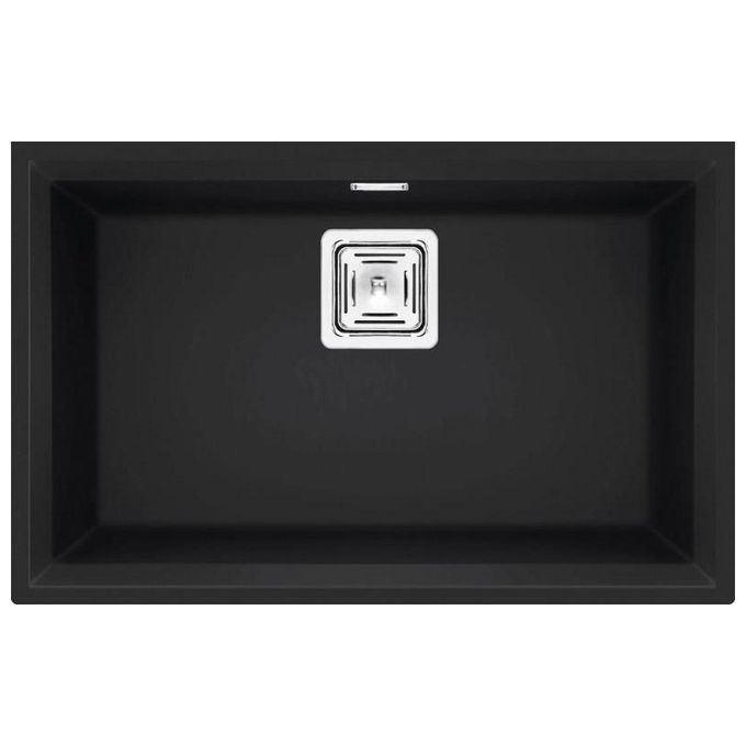 Elleci LGK12040BSO Karisma 120 Lavello Keratek Plus 1 Vasca 70 cm Nero