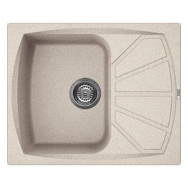 LGL12551 Living 125 Lavello Granitek gocciolatoio reversibile 1 Vasca 61 cm Avena