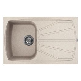 LGL30051 Living 300 Lavello Granitek gocciolatoio reversibile 1 Vasca 79 cm Avena