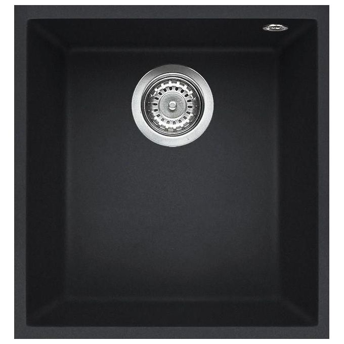Elleci LGQ10059BSO Quadra 100 Lavello Granitek 1 Vasca 38 cm Antracite
