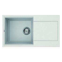 LGY29068 Easy 290 Lavello Granitek gocciolatoio reversibile 1 Vasca 78 cm Bianco titano