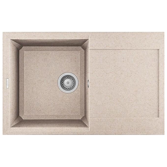 Elleci LGY30051 Easy 300 Lavello Granitek gocciolatoio reversibile 1 Vasca 79 cm Avena