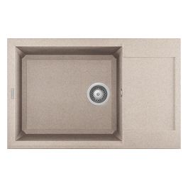 LGY31051 Easy 310 Lavello Granitek Gocciolatoio reversibile 1 Vasca 78 cm Avena