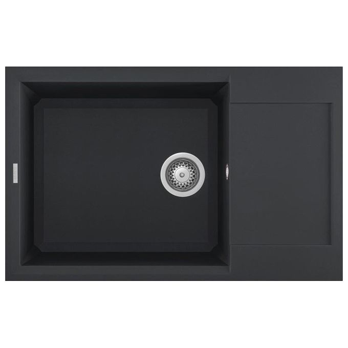 Elleci LGY31059 Easy 310 Lavello Granitek Gocciolatoio reversibile 1 Vasca 78 cm Antracite