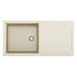 LGY48062 Easy 480 Lavello Granitek gocciolatoio reversibile 1 Vasca 100 cm Antracite
