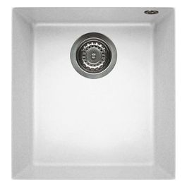 LKQ10096BSO Quadra 100 Lavello Keratek 1 Vasca  38 cm Bianco