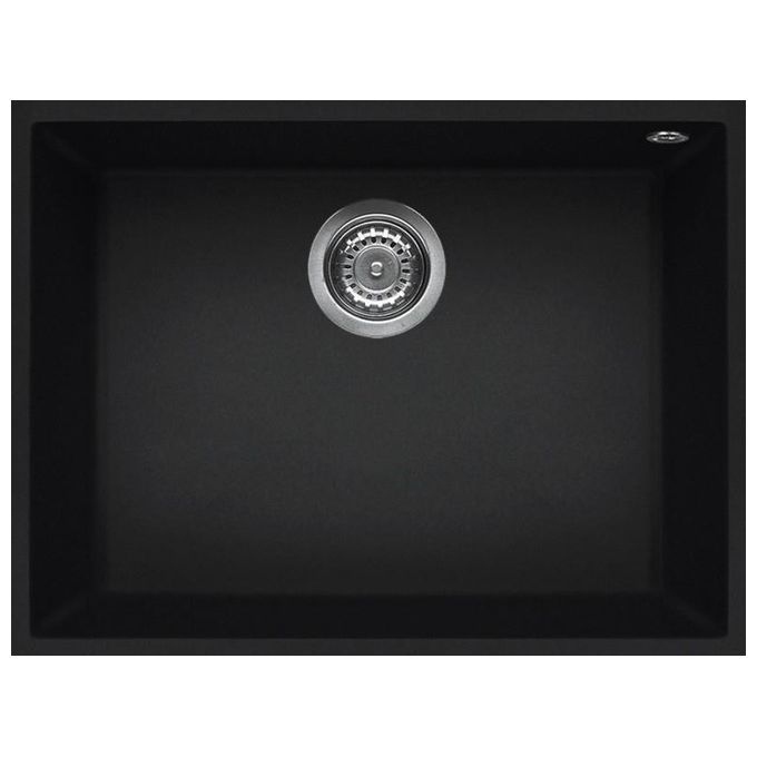 Elleci LKQ11086BSO Quadra 110 Lavello Keratek 1 Vasca 58 cm Nero