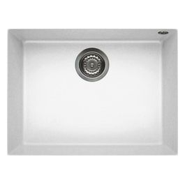 LKQ11096BSO Quadra 110 Lavello Keratek 1 Vasca 58 cm Bianco