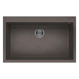LKQ13093 Quadra 130 Lavello Keratek 1 Vasca 79  cm Grigio