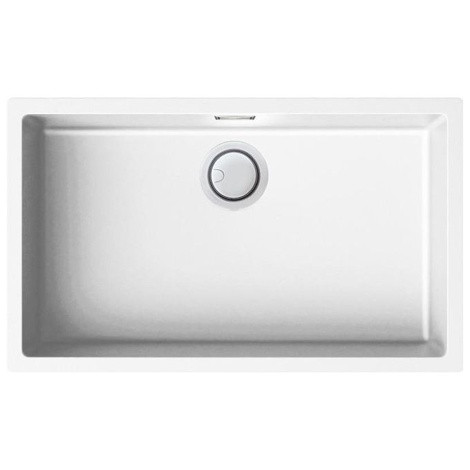 Elleci LKZ13096 Zen 130 Lavello Keratek 1 Vasca 76 cm Bianco