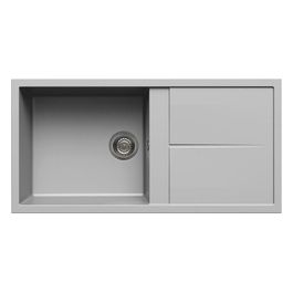 LMU48079 Unico 480 Lavello Metaltek Gocciolatoio reversibile 1 Vasca 100 cm Alluminio