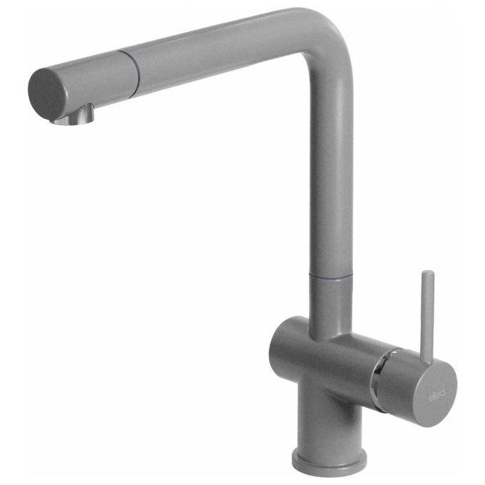 Elleci MGKSTR48 Stream Miscelatore monocomando con canna girevole Modern Grigio Cemento 48