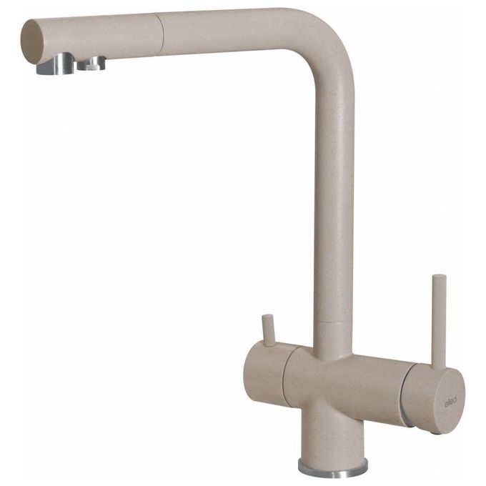 Elleci MGKTOU51 Tourmaline Miscelatore filtrante monocomando con canna girevole Modern-Green Avena 51