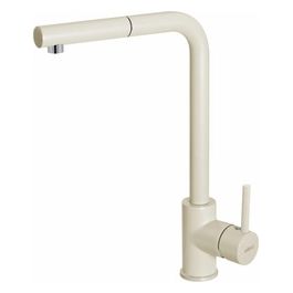 MGKTRP62 Miscelatore monocomando con canna girevole e doccetta estraibile Granitek Bianco Antico 62 TRAIL PLUS